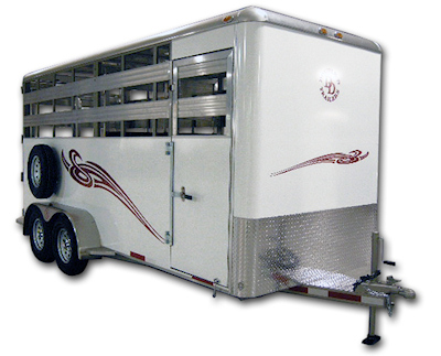 Bumper Pull Livestock Trailer and Cattle Trailer