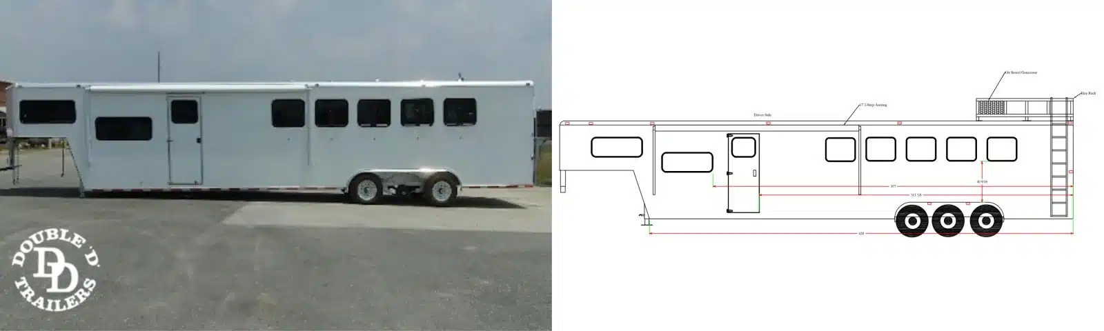 5 Horse LQ trailer
