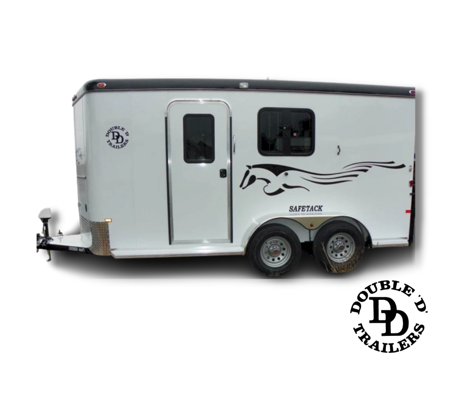 SafeTack One Horse Trailer with Living Quarters For Sale