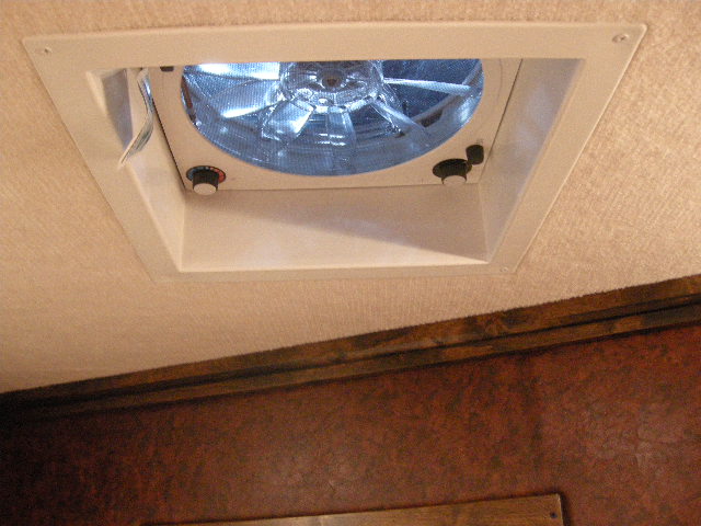 These vents move a lot of air and are great for camping when you do not want to use the air conditioner. Ideal for inside your living area.  Features a thermostat control and rain sensor.