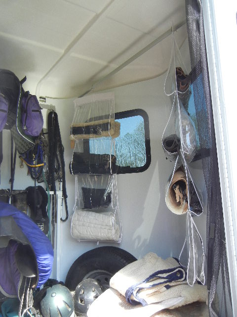 horse trailer storage ideas