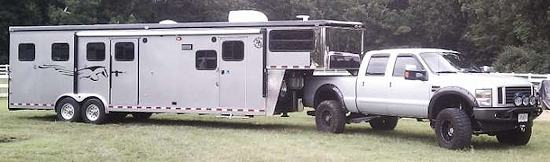 luxury horse trailer