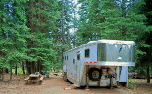 Camping with your horse trailer