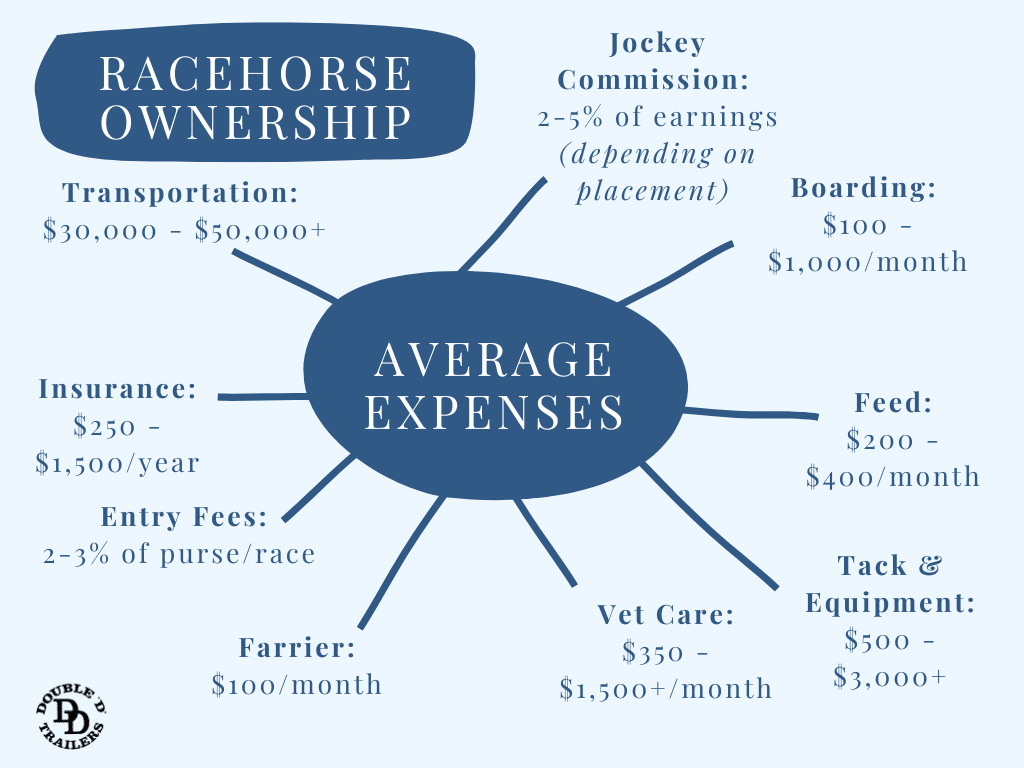 How much does it cost to own a racehorse