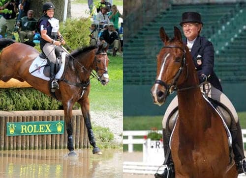 Missy Ransehousen competing at Rolex with her horse Critical Decision.