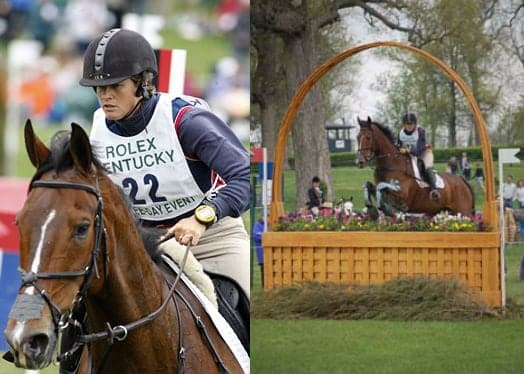 Missy Ransehousen competing at Rolex with her horse Critical Decision.