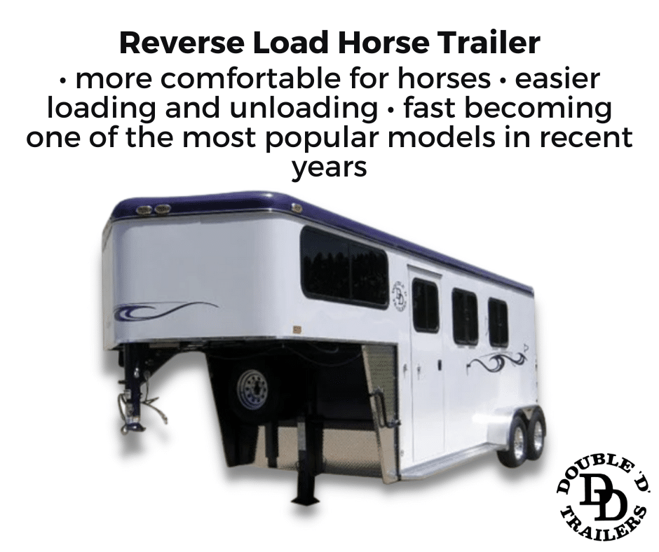 Reverse Slant Load Horse Trailer 