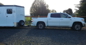 Towing with a Double D Trailer. 