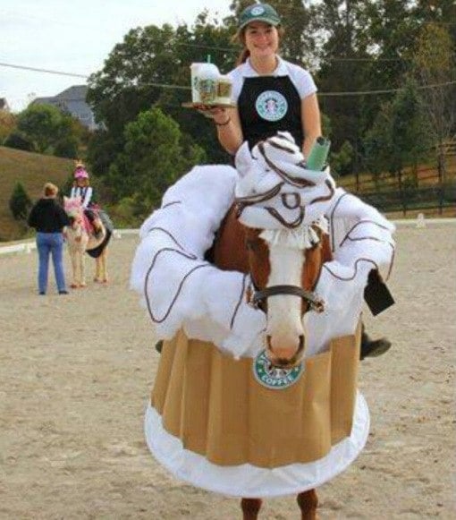 Starbucks Horse Costume