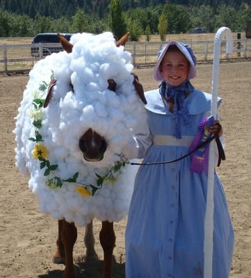 Lil Bo Peep Horse Costume