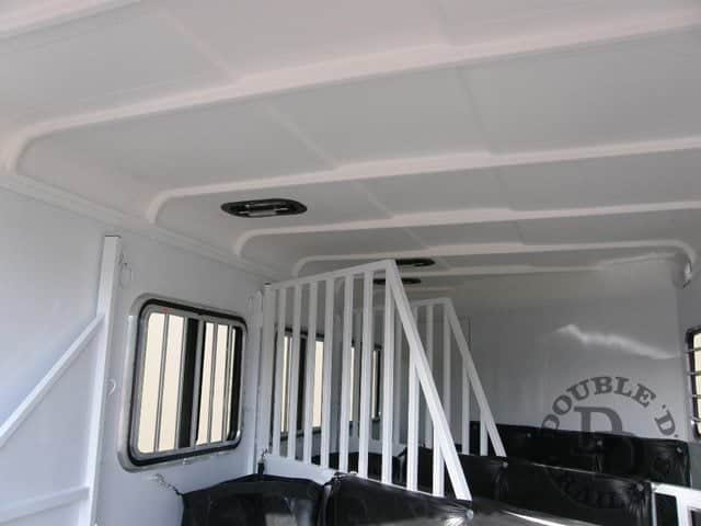 Double D Trailers Safebump Insulated Horse Trailer Roof
