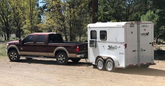 2 horse bumper pull trailer 