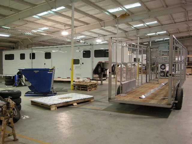 custom horse trailer