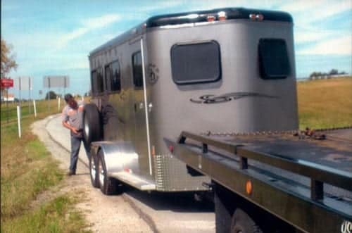 2 horse bumper pull trailer
