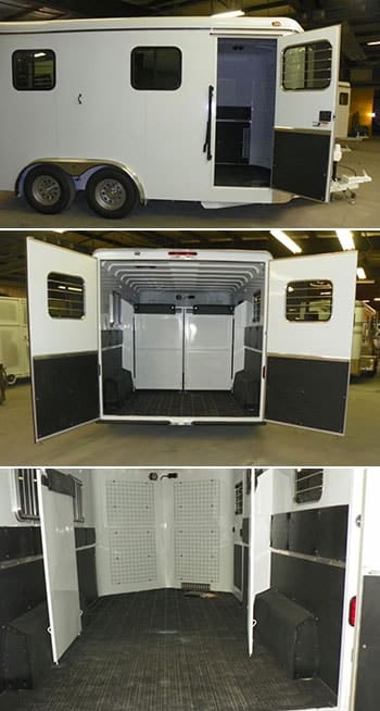 single horse trailer