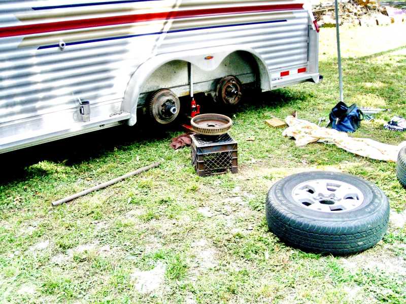 horse trailer brake repair