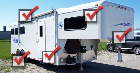 winter horse trailer maintenance checklist
