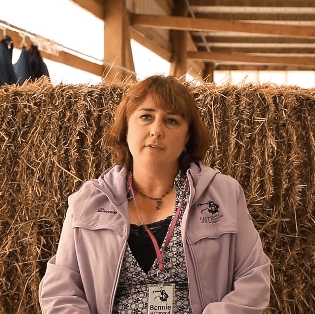 Bonnie Hammond is the executive director and cofounder of the SAFE horse rescue.