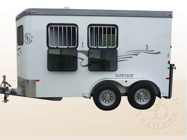 2 horse bumper pull horse trailer