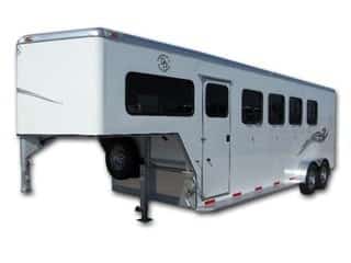 4 Horse Gooseneck Trailer from Double D Trailers