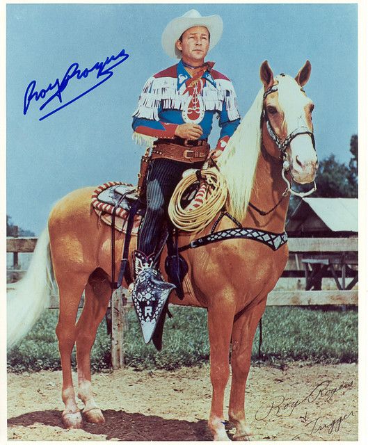 Roy Rogers and his horse, Trigger