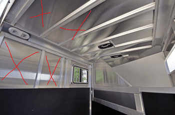 aluminum horse trailer