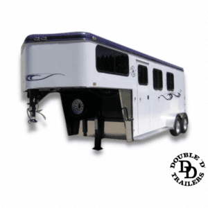 2 Horse Slant-Load Gooseneck