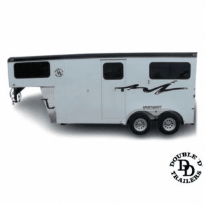 2 Horse Straight-Load Gooseneck