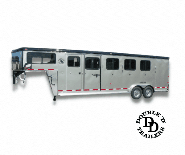4 Horse Slant-Load Gooseneck