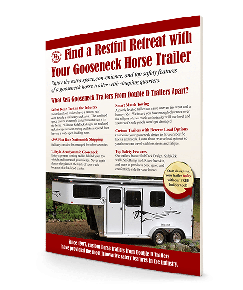 gooseneck horse trailer