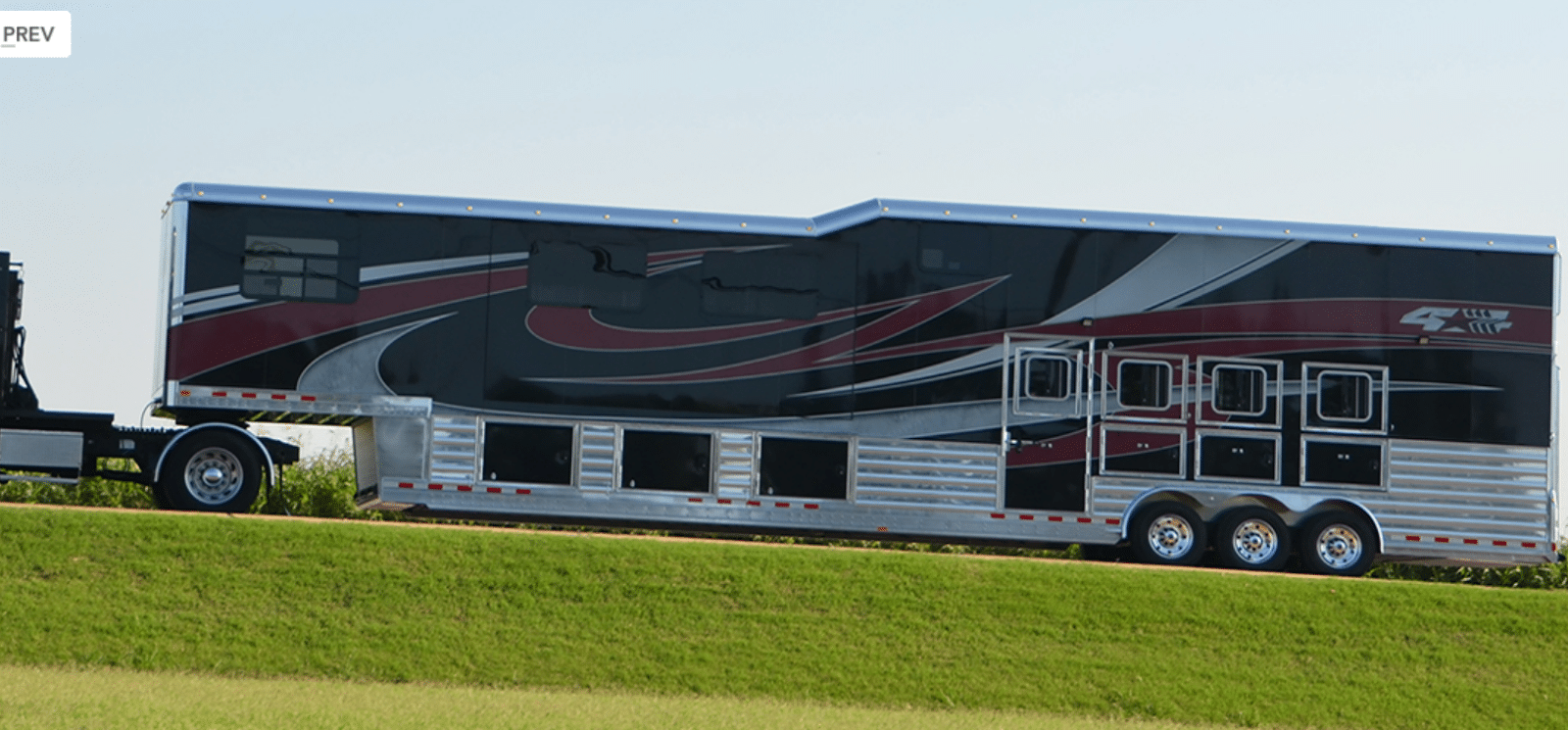 most expensive horse trailer ever