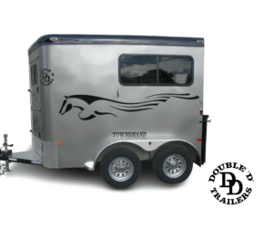 Townsmand 2 Horse Trailer by Double D Trailers