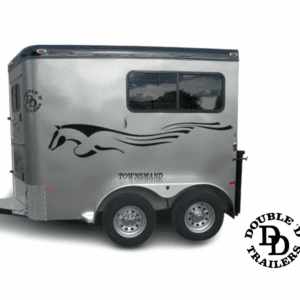 Townsmand 2 Horse Trailer by Double D Trailers