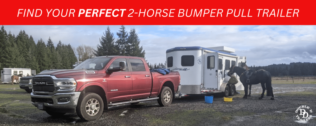 Find Your Perfect 2-Horse Bumper Pull Trailer