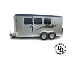 Double D Trailers 3 Horse Bumper Pull Trailer