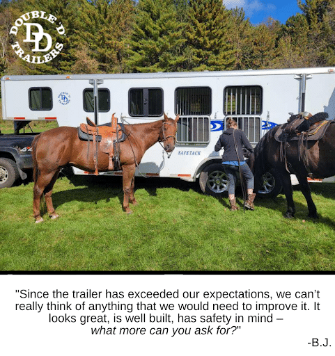 SafeTack Reverse horse trailer review