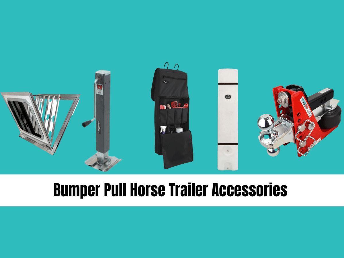 Bumper Pull Horse Trailer Accessories Double D Trailers