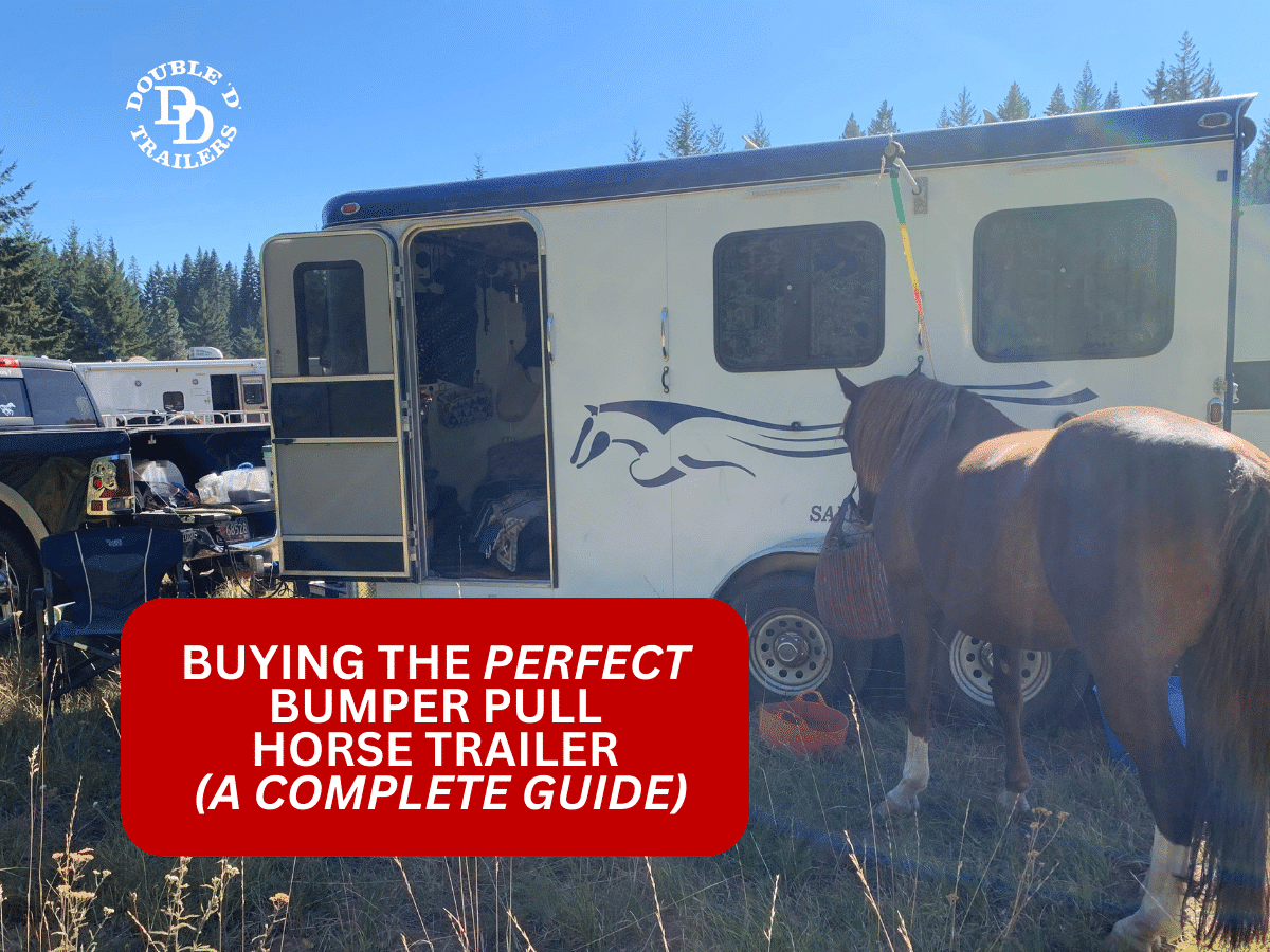 Buying the Perfect Bumper Pull Horse Trailer (A Complete Guide