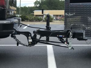 weight distribution hitch for horse trailer