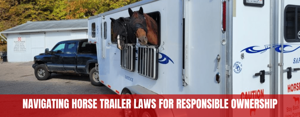 Horse Trailer Laws for Responsible Ownership by Double D Trailers