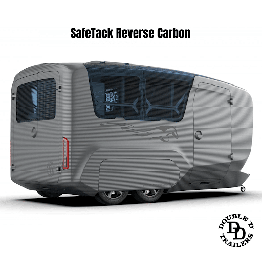 3D Printed Horse Trailer: SafeTack Reverse Carbon by Double D Trailers.