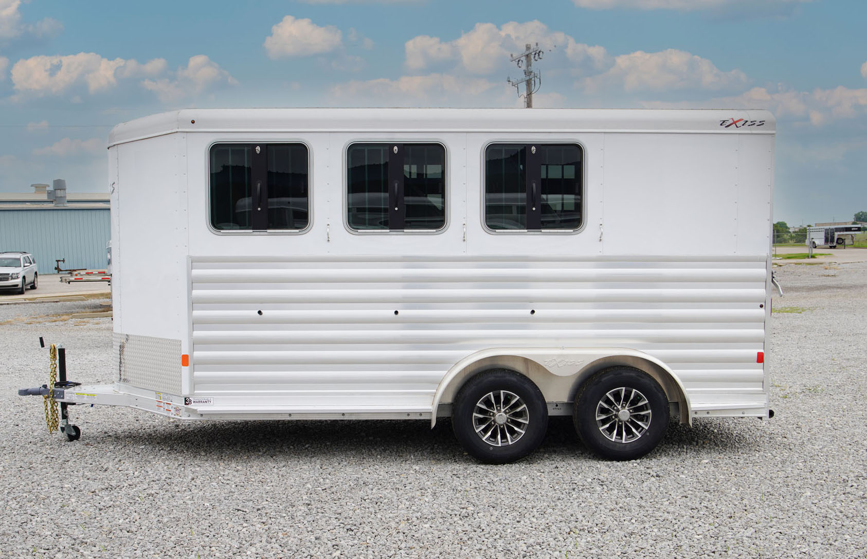 Exiss horse trailers uses fasteners in their construction.