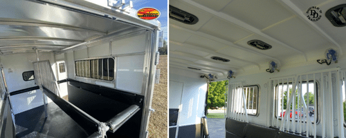 Sundowner Horse Area Ventilation vs Double D Trailers Horse Area Ventilation 