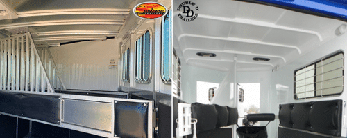 Sundowner Roof vs. Double D Trailers Roof
