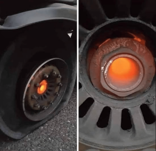 hot wheel bearing light hot wheel bearing light