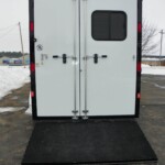 SafeTack 1 Horse Bumper Pull with Living Quarters Rear Ramp