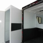 1 horse slant load bumper pull safetack