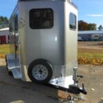 Double D Trailers' 2 Horse Straight Load Bumper Pull 'V-Sport' Model Exterior