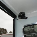 SafeBump single-piece roof on Double D 2-horse straight load gooseneck trailer